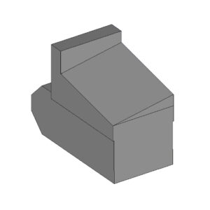 MINICROP UPPER NOTCH BLADE